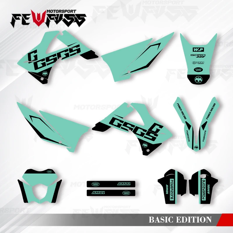 

Fewfuss графические наклейки наклейки для мотоцикла на заказ для GASGAS 2010 2011 EC MC 003