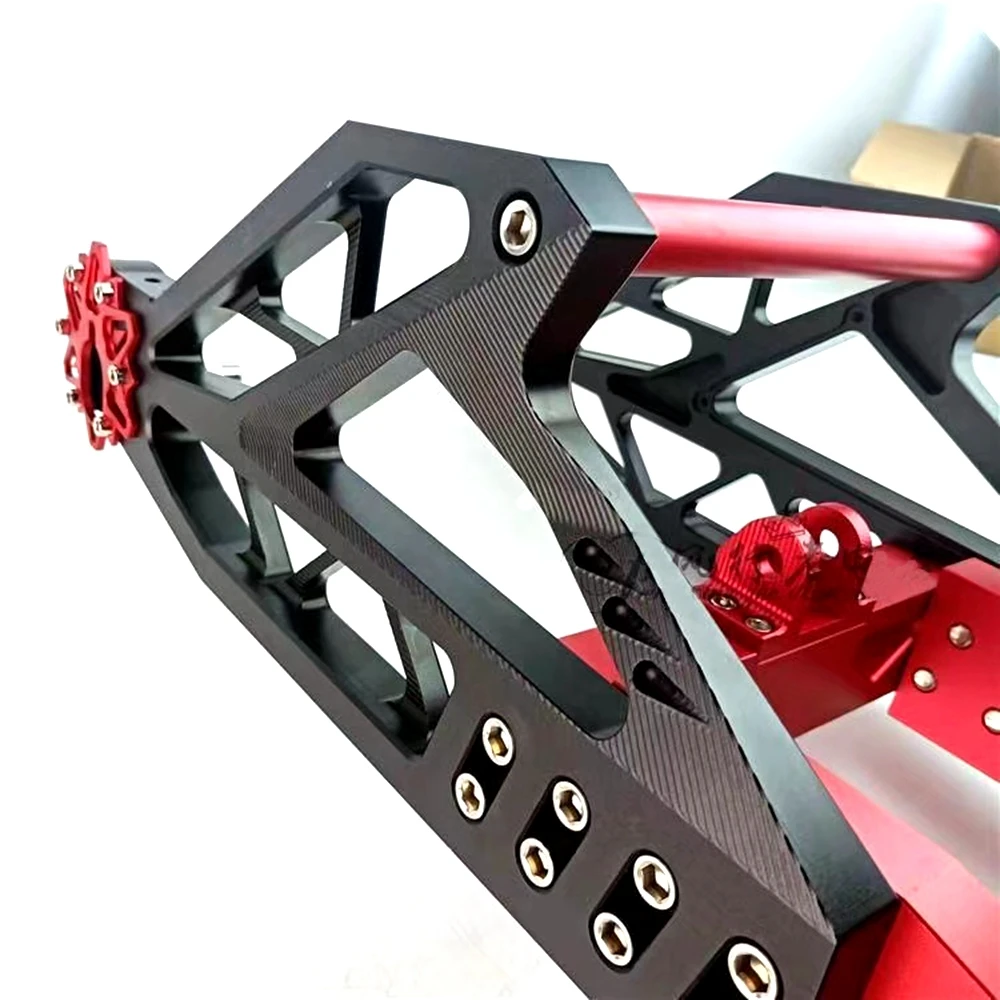Electric Motorcycle Modified Lotus Swing Arm CNC Adjustable Aluminum Flat Fork 12inch Motor Frame For M3/M5/M6/Monkey/Yadea X5