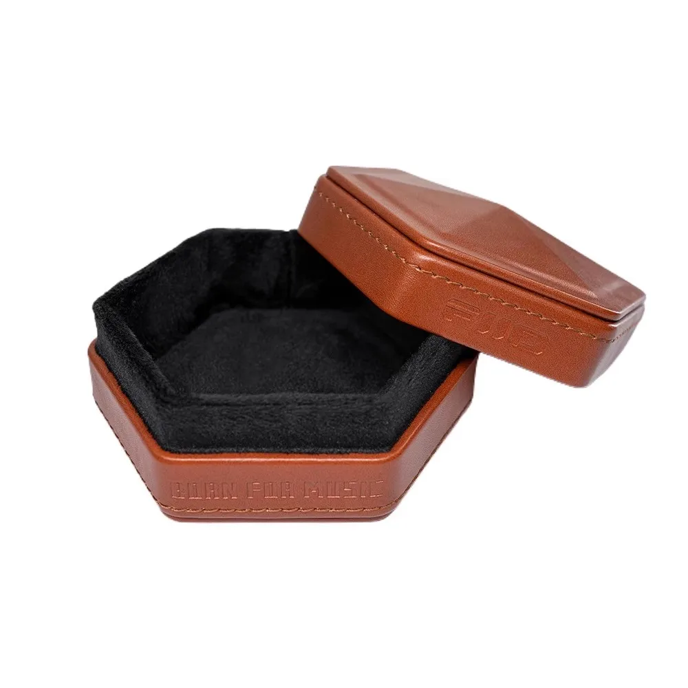 FiiO HB7 Leather Storage Box Leather Carrying Case Portable Pressure Boxs for Earphone  FH9 FH7S FX15 FD5 FDX FD11 FH11