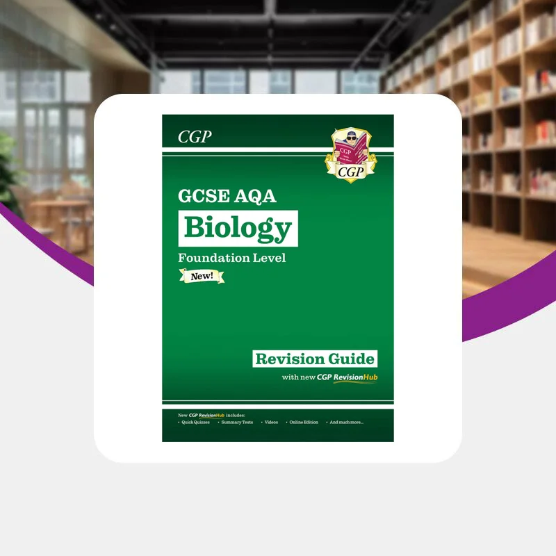 GCSE Biology AQA Revision Guide  Foundation Includes Online Edition Videos  Quizzes CGP TEAM 9781789083248