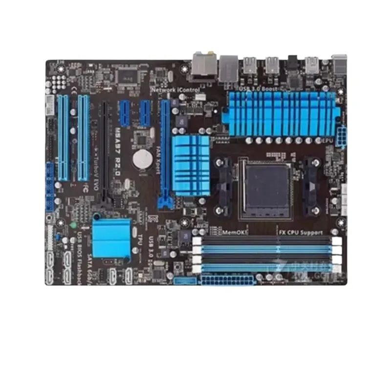 

100% tested M5A97 R2.0 original Socket AM3+ DDR3 USB2.0 USB3.0 32GB 970 desktop