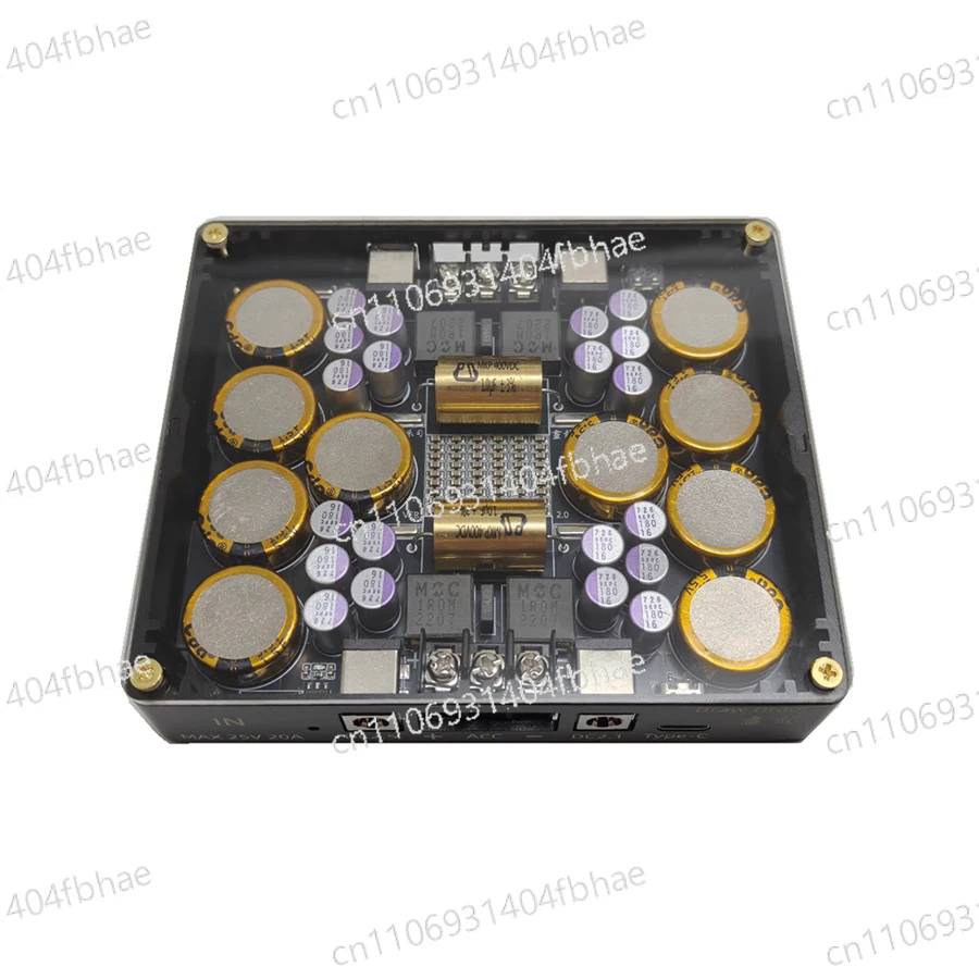 

Upgraded Version CNC Case 5V-25V 20A Suitable for Switching Power Supply and Linear Power Supply Sound Card DAC Amplifier