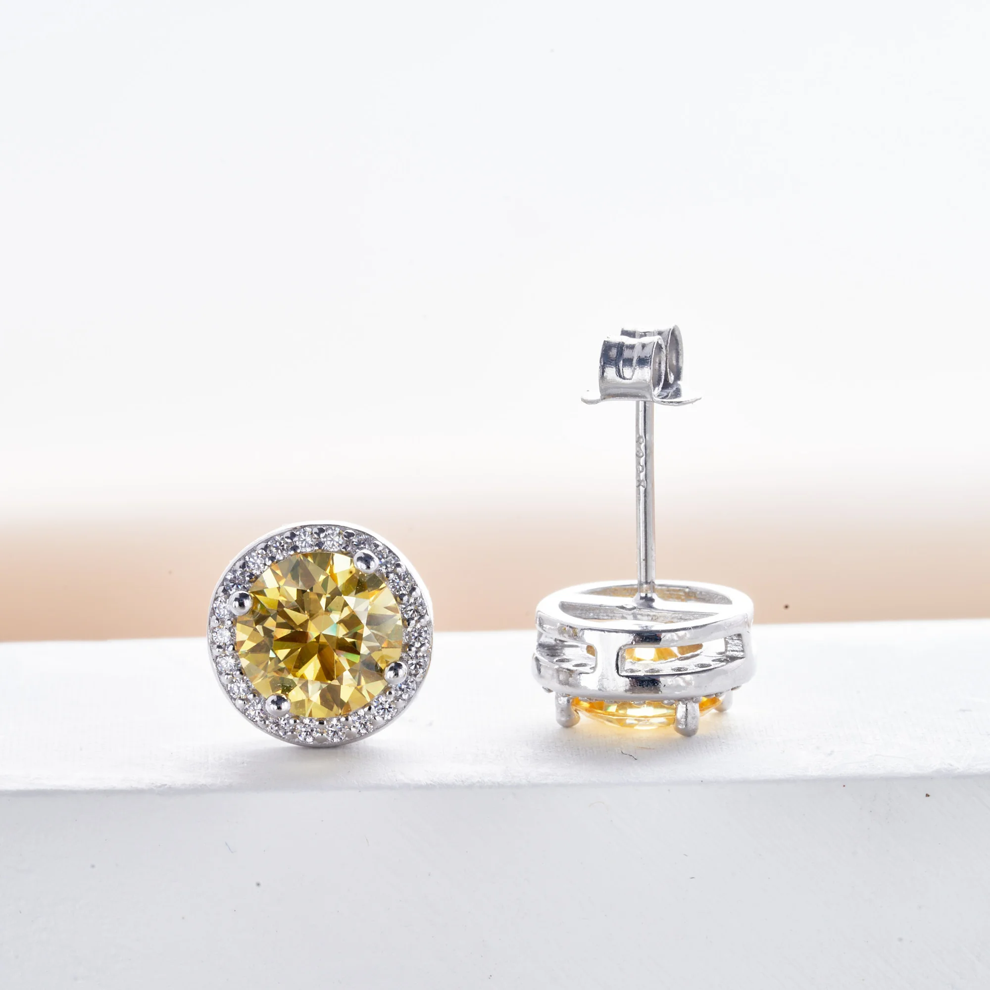 Thumbnail 4 - #55 Latest Moissanite Stud Earrings Offers
