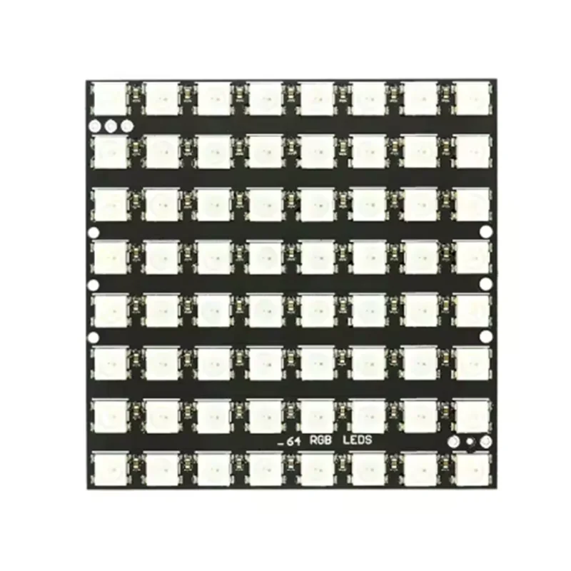 WS2812 LED 5050 RGB 8x8 4 16 25 64 LED مصفوفة لـ