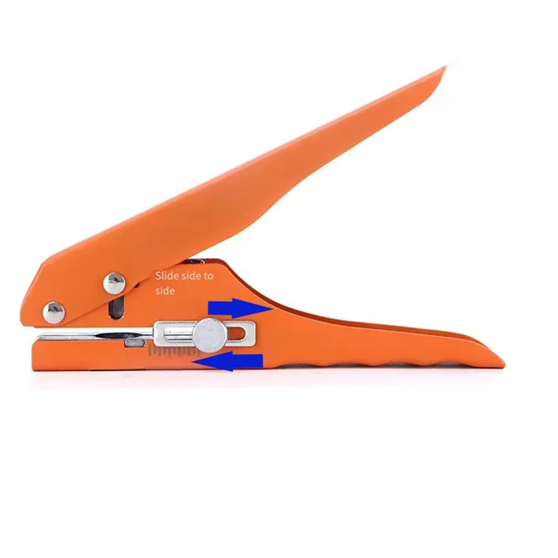 ثقب الورق المحمول، كماشة ثقب خاصة لربط الحواف، جسم معدني 15 مم