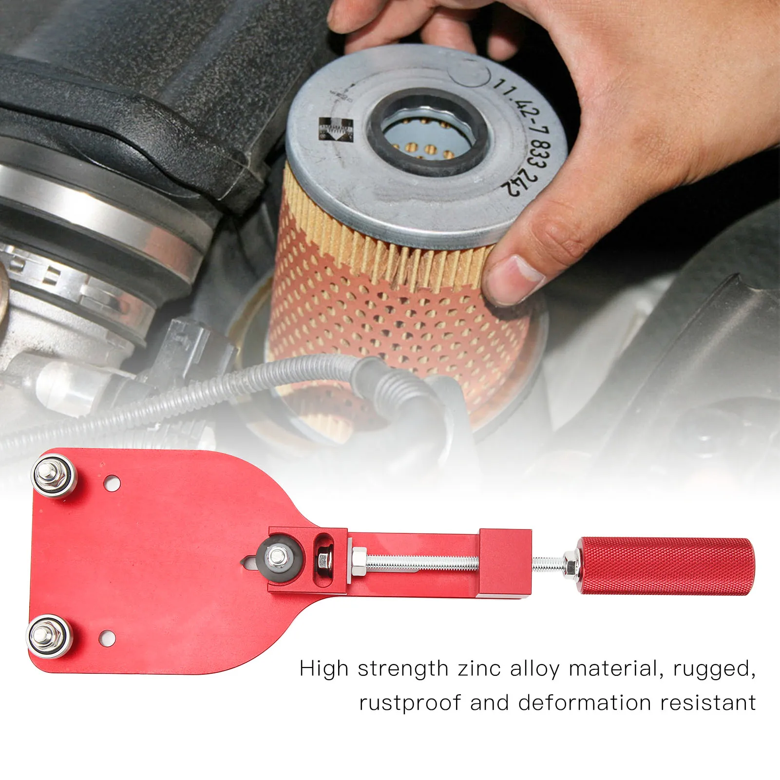 

Инструмент для ремонта автомобилей 77750, высокоэффективный резак для масляных фильтров, прост в использовании, практичный, для диапазона резки от 2-3/8 до 5 дюймов.