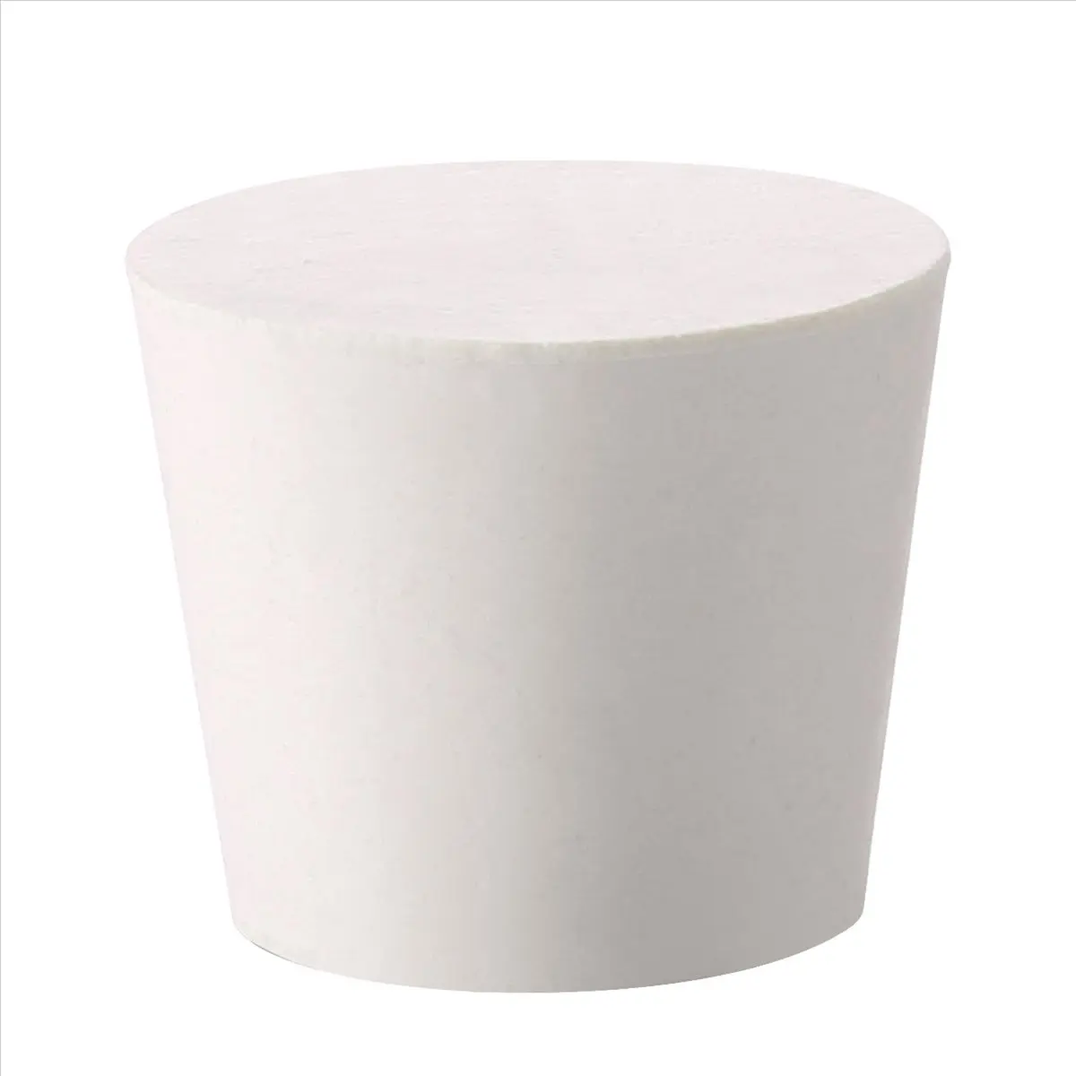 A56K New Rubber Stopper Bungs Laboratory Solid Hole Stop Push-In Sealing Plug 7# 28*37mm