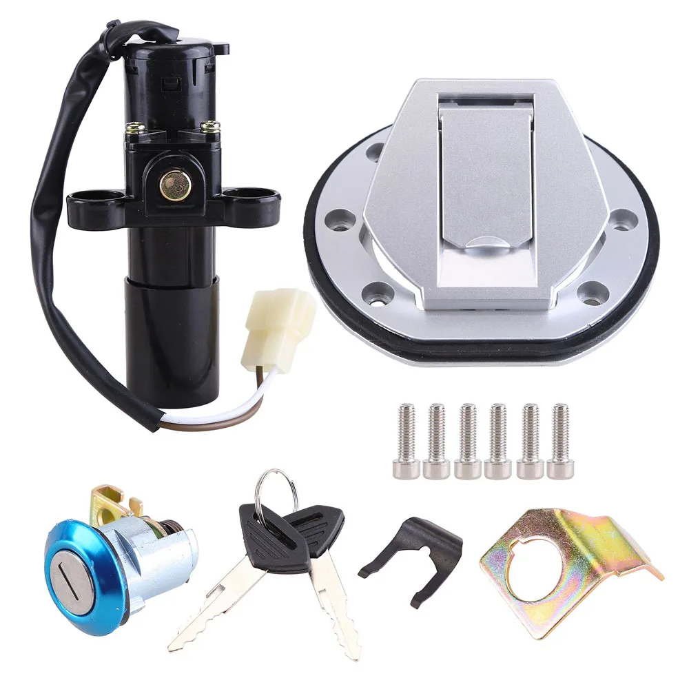 

Kit Lock Switch Plug Key Compatible for Bajaj Pulsar NS200 NS 200