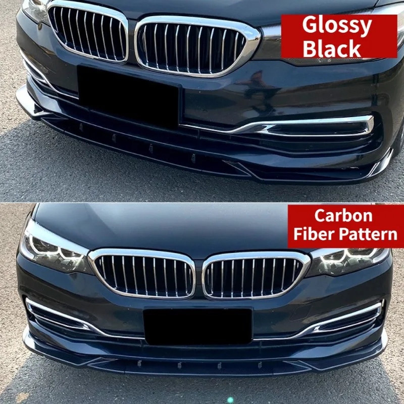 

Front Lip Chin Splitter For BMW 5 Series G30 G31 525i 530i 2017-2020 Front Bumper Modified Aero Exterior Auto Spare Parts