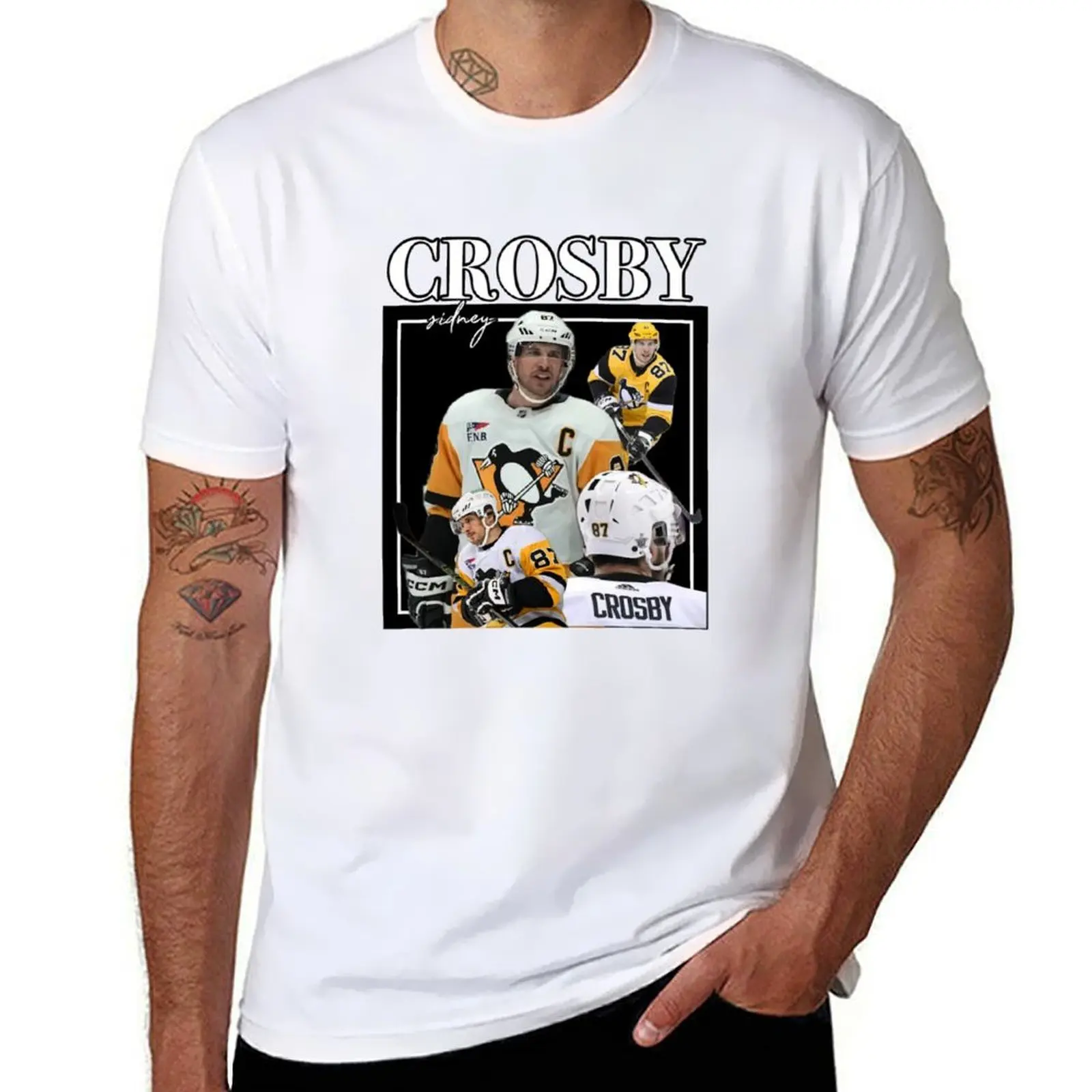 

sidney crosby retro design T-Shirt t shirt man luxury funny t shirts man T-Shirt