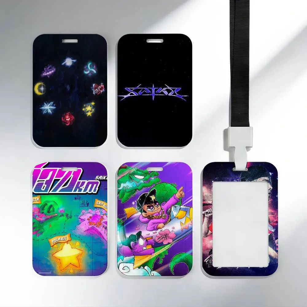 

Saiko Singer Sakura Black Lanyard Card Holders Student Meal Cards And Campus Ids School