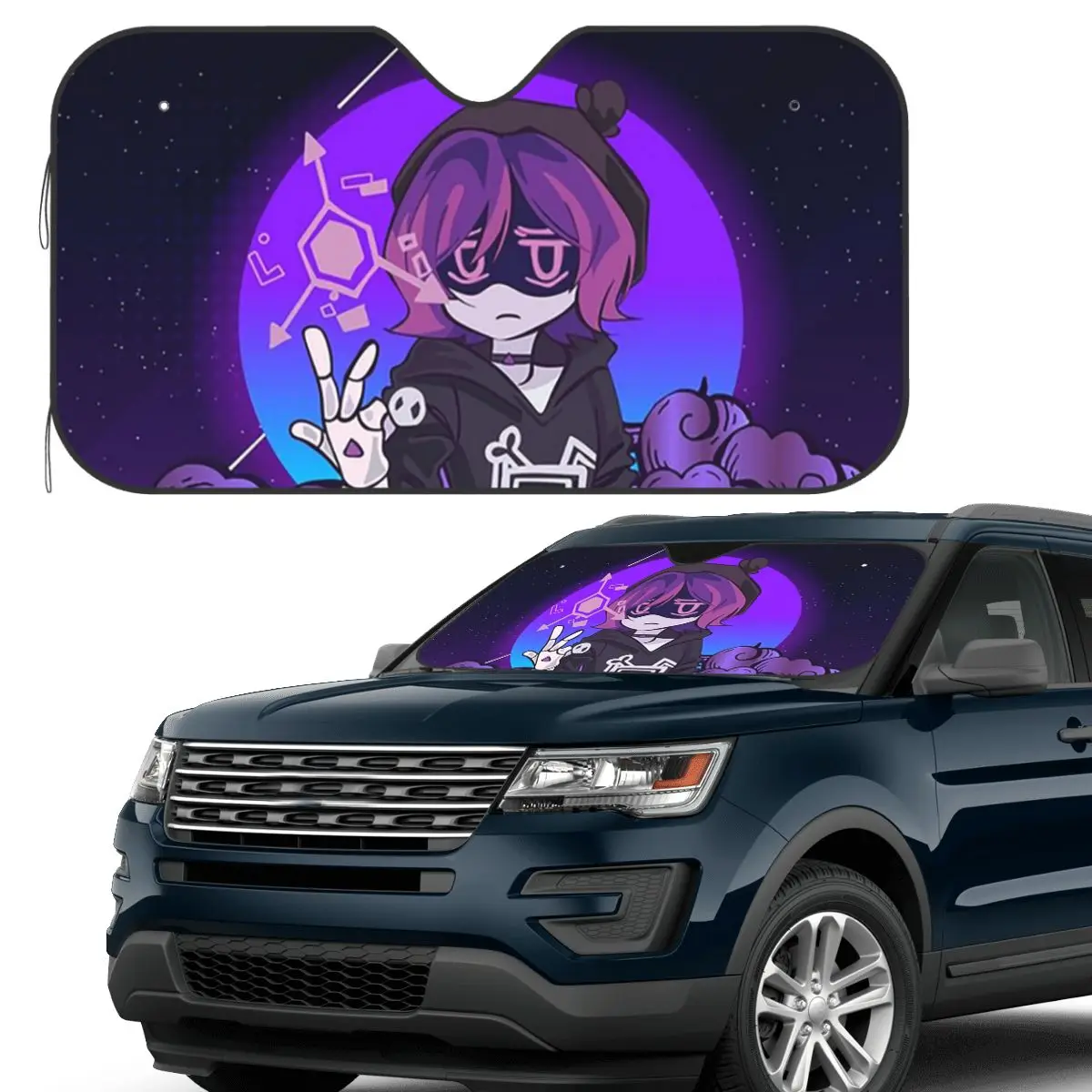 

Murder Drones N And Uzi Doorman Sunshade Windscreen Car Front Windshield Window Sun Visor Accessories Covers