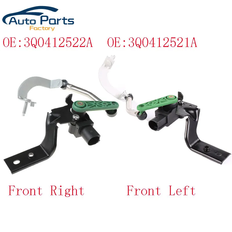 3Q0412521A 3Q0412522A New Front Left And Right Height Level Sensor For VW DSI PASSAT 3G B8 For Skoda Karoq Superb Seat Ateca