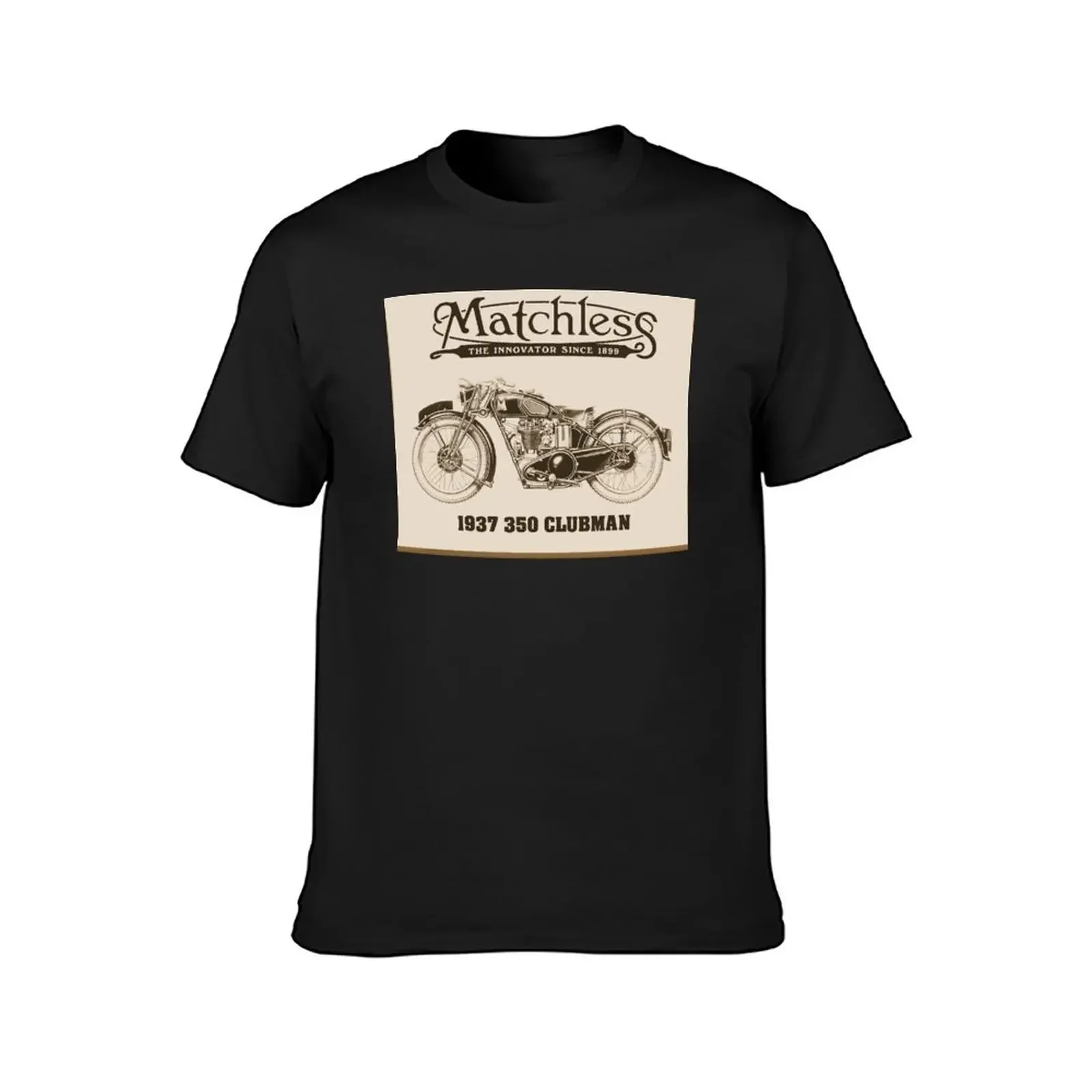 Matchless British classic motorcycle T-Shirt boys animal print Aesthetic clothing tops customs men workout shirt