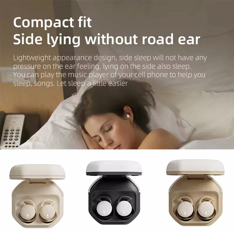 Mini Wireless Bluetooth Earphone Earbuds in Ear Buds Headphone TWS Headset Noise Cancelling Blutooth Phone Sleep Cellphone Sport