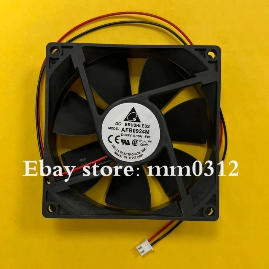 For Delta AFB0924M 9CM 9025 24V 0.15A 2-wire Double Ball Inverter Cooling Fan