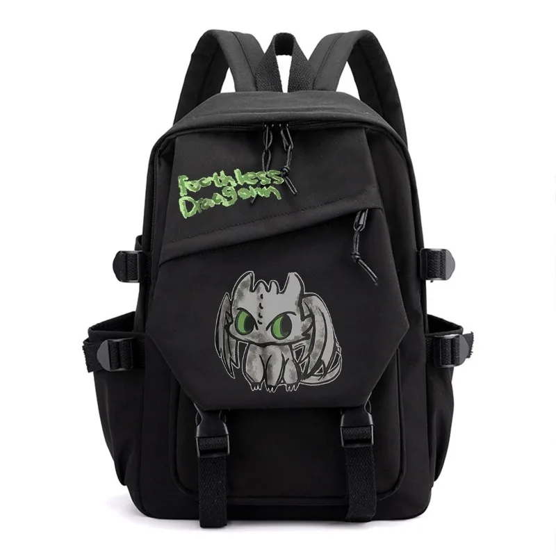How to Train Your Dragon Backpack Toothless Creative Cartoon Fashionable Large Capacity Portable Casual Versatile Student Bag view 2