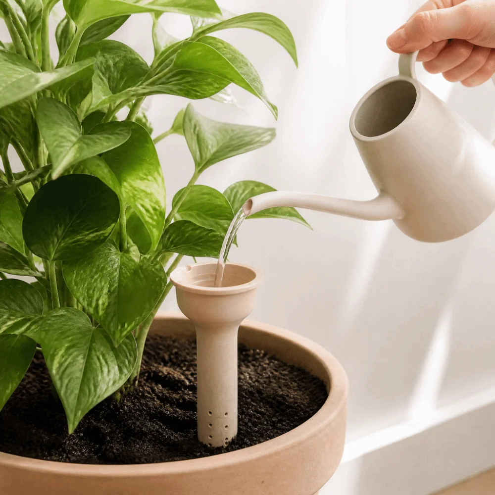 4pcs Automatic Plant Irrigation Funnel Effort-saving Wear-resistant Self Watering Spikes Handmade Uniform Seepage