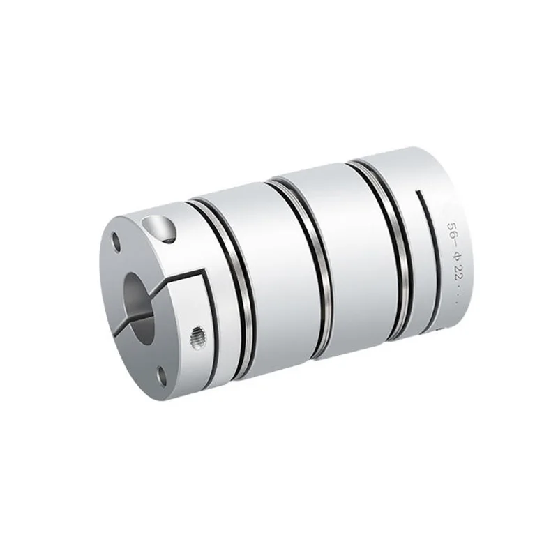 

Aluminum alloy three diaphragm coupling elastic connecting three spring coupling servo motor screw encoder shaft coupling