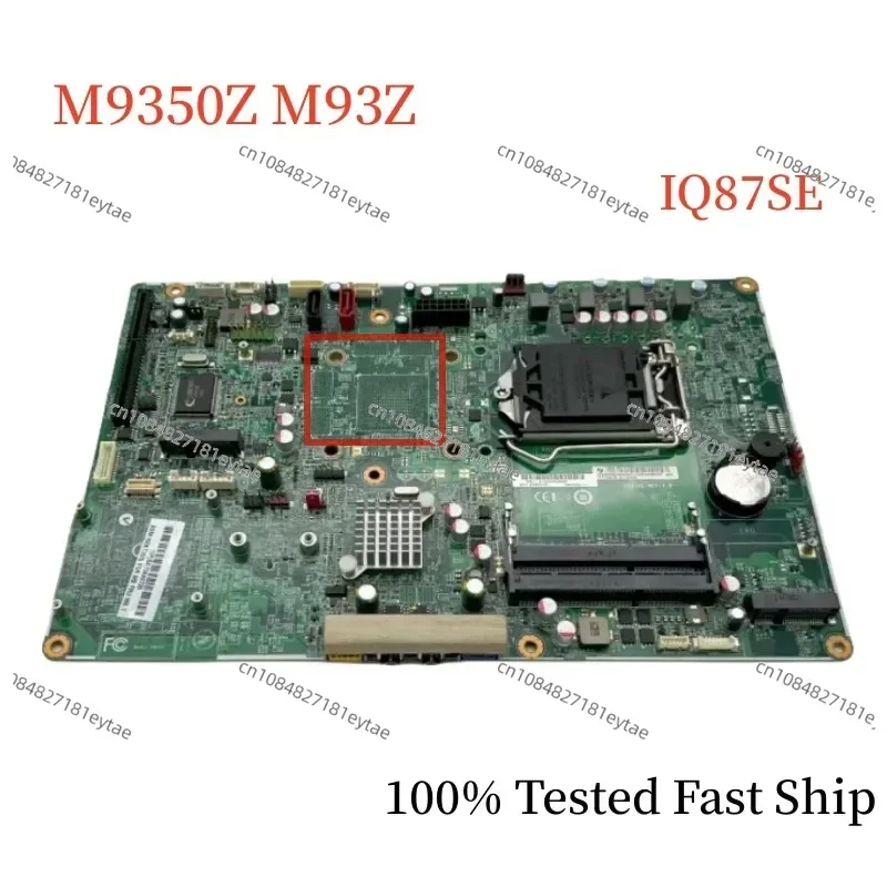 IQ87SE REV: 1.0 For  Thinkcentre M9350Z M93Z Motherboard FRU:00KT293 LGA1150 DDR3 Mainboard 100% Tested Fast Ship