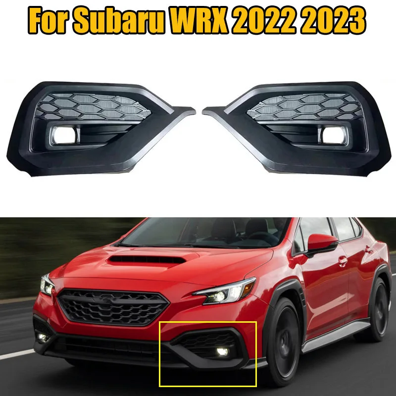 

57731VC230 57731VC240 Fog Lamp Cover Grill Bezel Headlight Front Bumper Fog Light Cover Trim For Subaru WRX 2022 2023