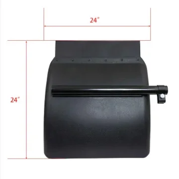 Auto Supplies, Black Plastic Fenders, Splash-proof, Suitable for Truck Sizes, A Variety of Accessories