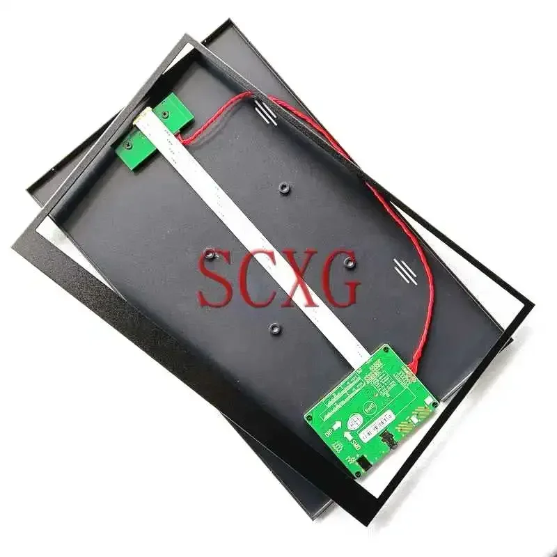 LCD Matrix Controller Board+Metal Case Back Cover Box For NT156WHM B156XW04 EDP 30Pin DIY Kit Micro USB Mini-HDMI 15.6
