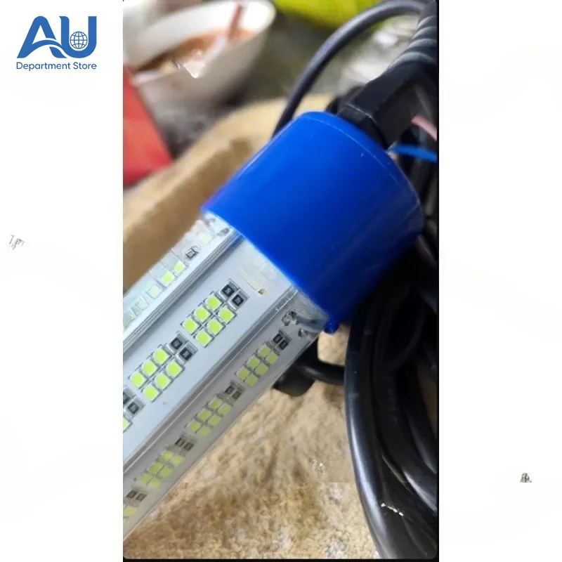 Underwater Fishing Light DC12V 150W 300W Green White Submersible High Power LED Lure Bait and Finder Lamp Attractant