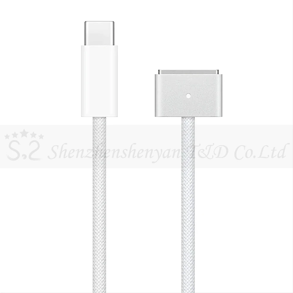 Imagem -04 - Cabo Magnético Usb-c para Magsafe para Macbook Pro Air Adaptador de Carregador Rápido A2442 A2485 A2681 14 Polegadas 16 Polegadas m1 m2 67w 96w 140w