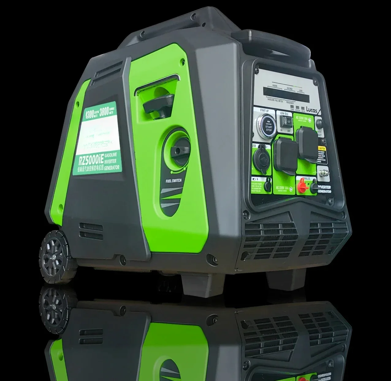 

Single Phase 3.8kv Portable Engine Generator For Home