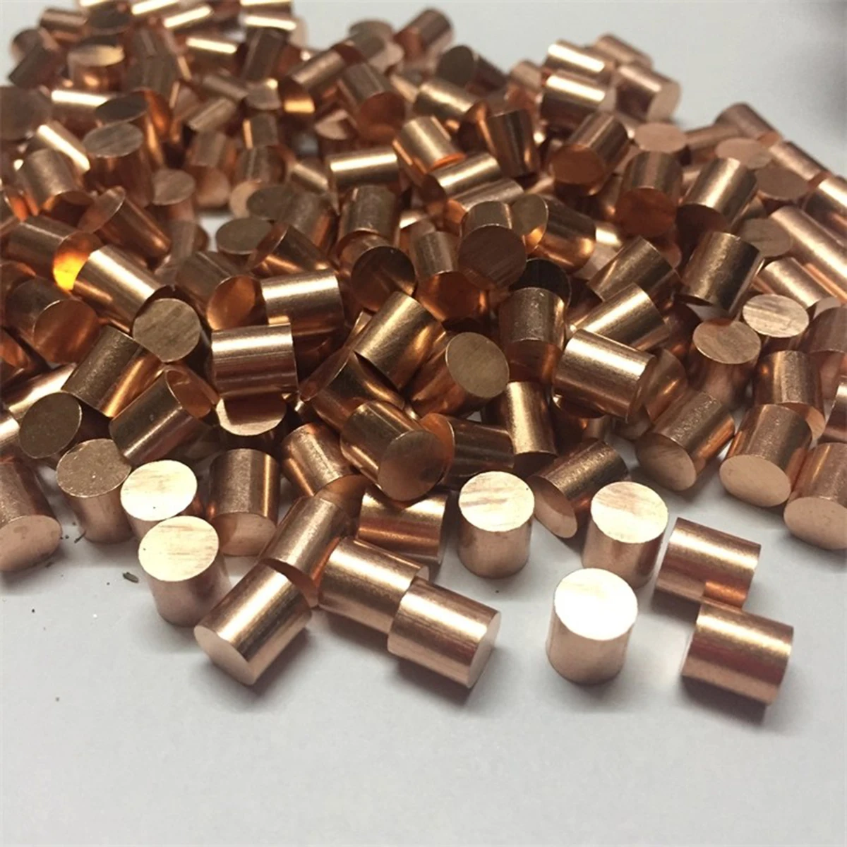 Phosphorus Bronze Rod Wear-Resistant Solid Copper Rod 1 1.5 2 3 4 5 6 7 8 9 10mm Zero Cut