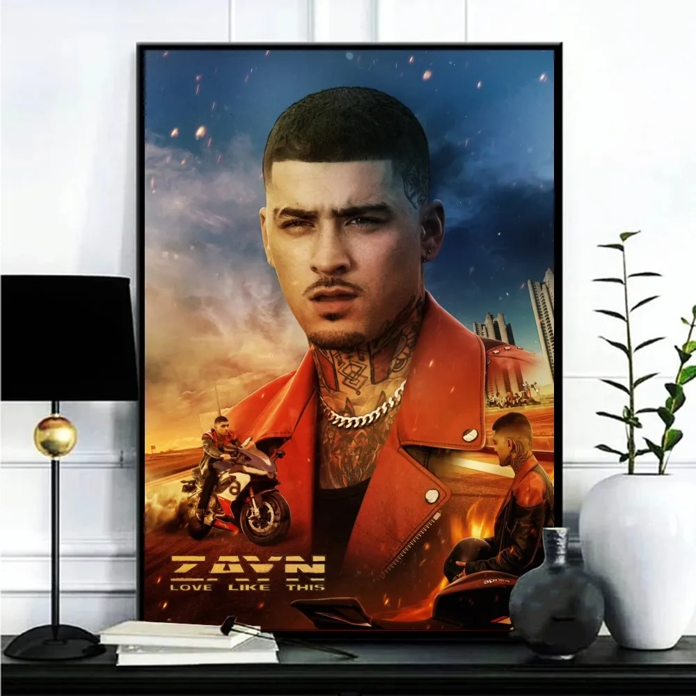 Zayn Malik Love Like This Poster Gallery Prints Self Adhesive  Home Decor Decoration Wall Decals Living Room Sticker