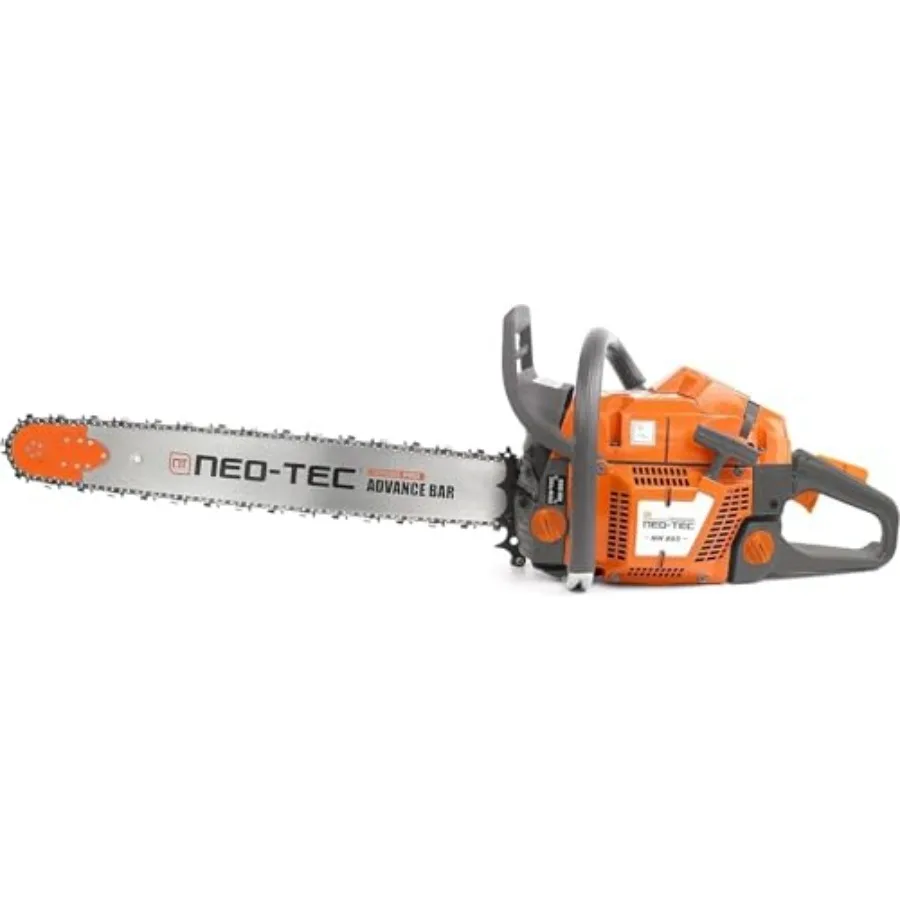 

New NH865 65cc Gas ChainSaw, Chain Saw with 28 Inch Advance Bar and Chain, 3.4KW 4.6HP Chainsaw for Wood Work (28 INCH)