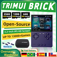 TRIMUI BRICK Retro Handheld Game Console 3.2 Inch Portable Video Player Linux System Open Source Palm Games Console Boy Gifts