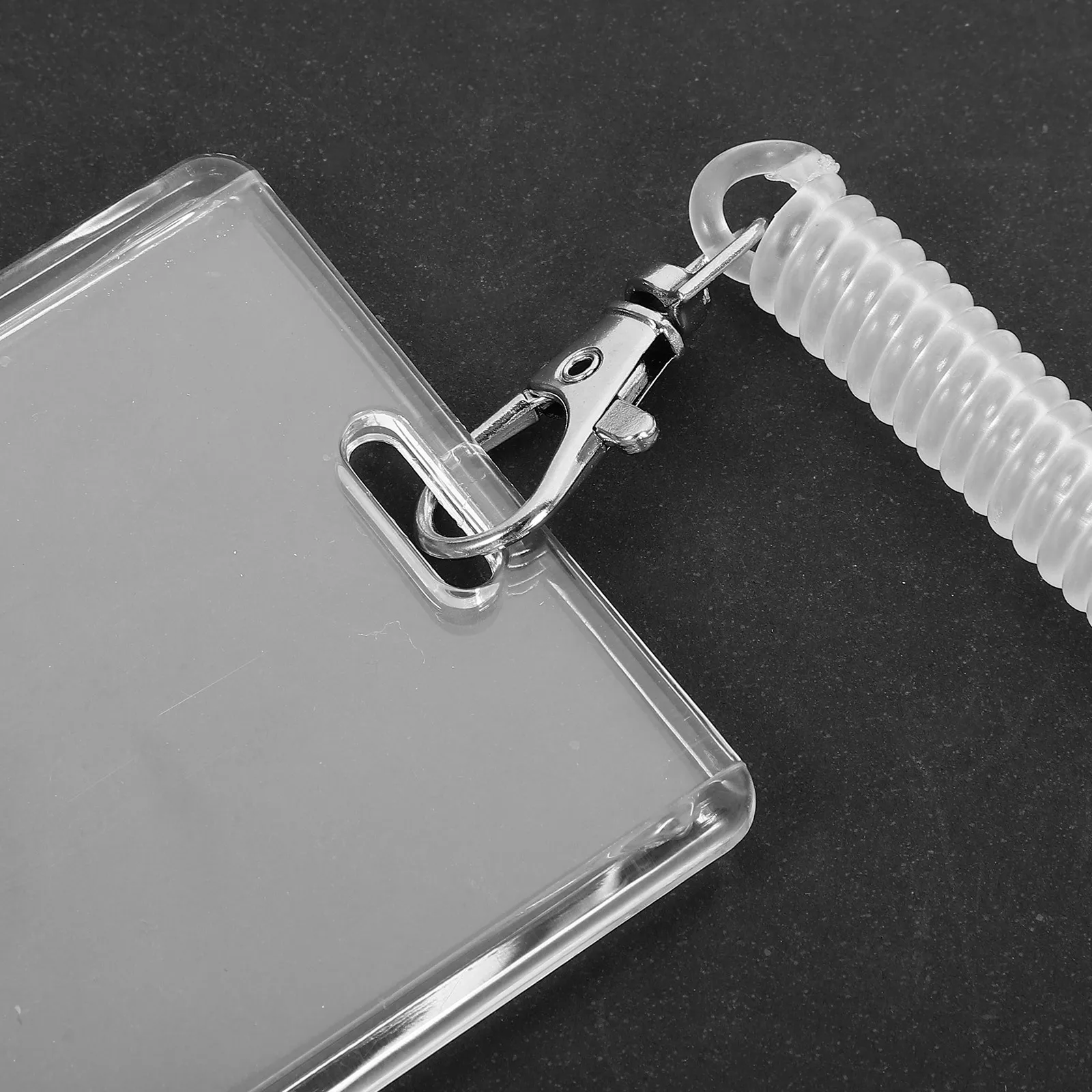

5Sets Id Card Holder Vertical Wrist Lanyard Clear Badge Cover Work Student Nurse Volunteer Staff Medical