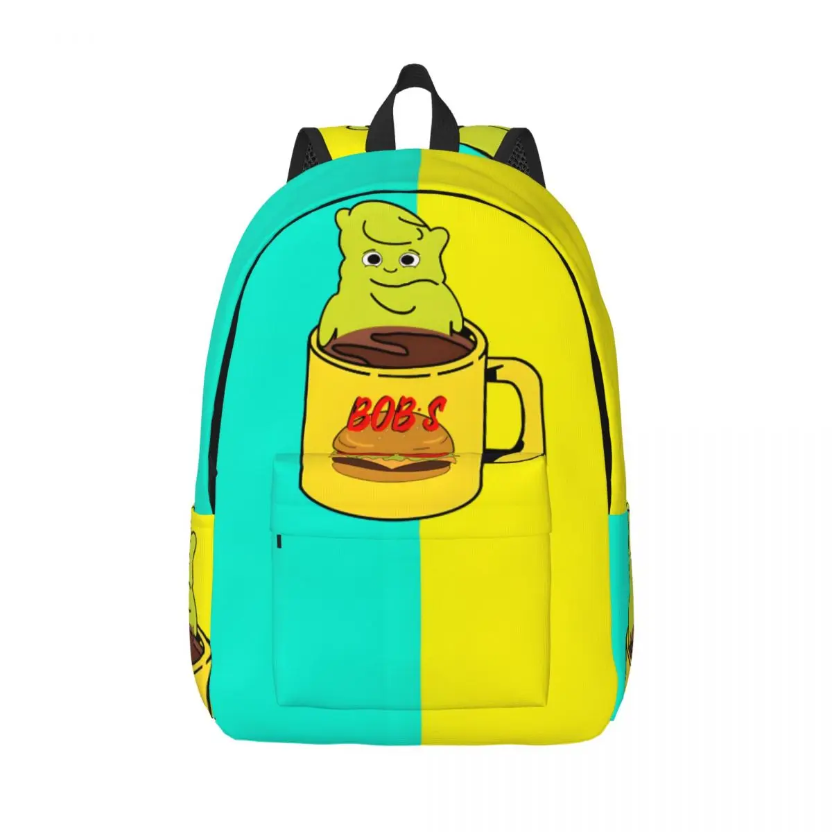 

Cup Kindergarten Bag B-Bob's Burgers For Kid New Office Work School Birthday Gift Large Capacity Kindergarten Bag