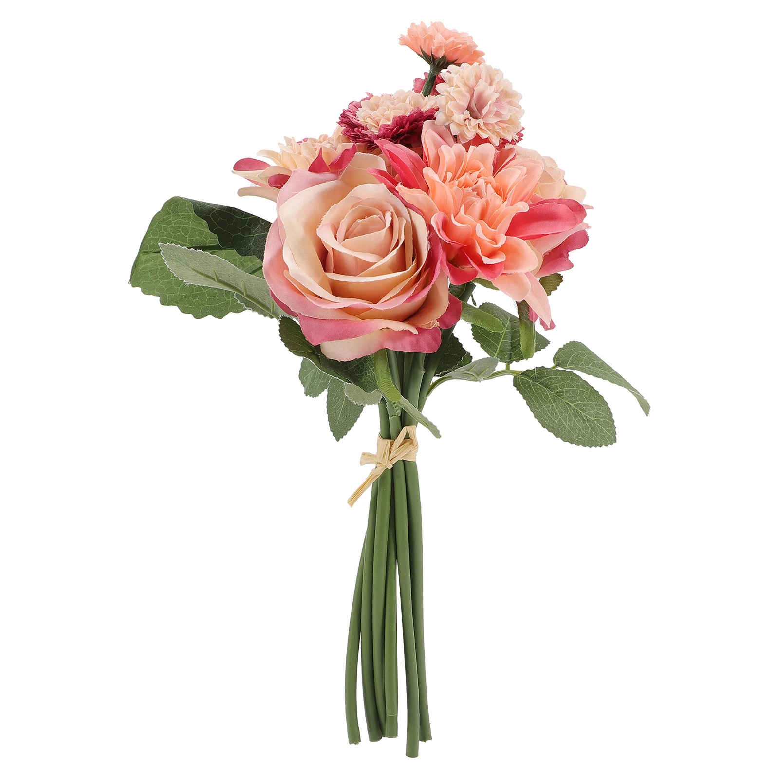

Artificial Bouquet Table Centerpiece Fake Flower Arrangement Decorative Flowers for Dining Room Living Bedroom Office Wedding