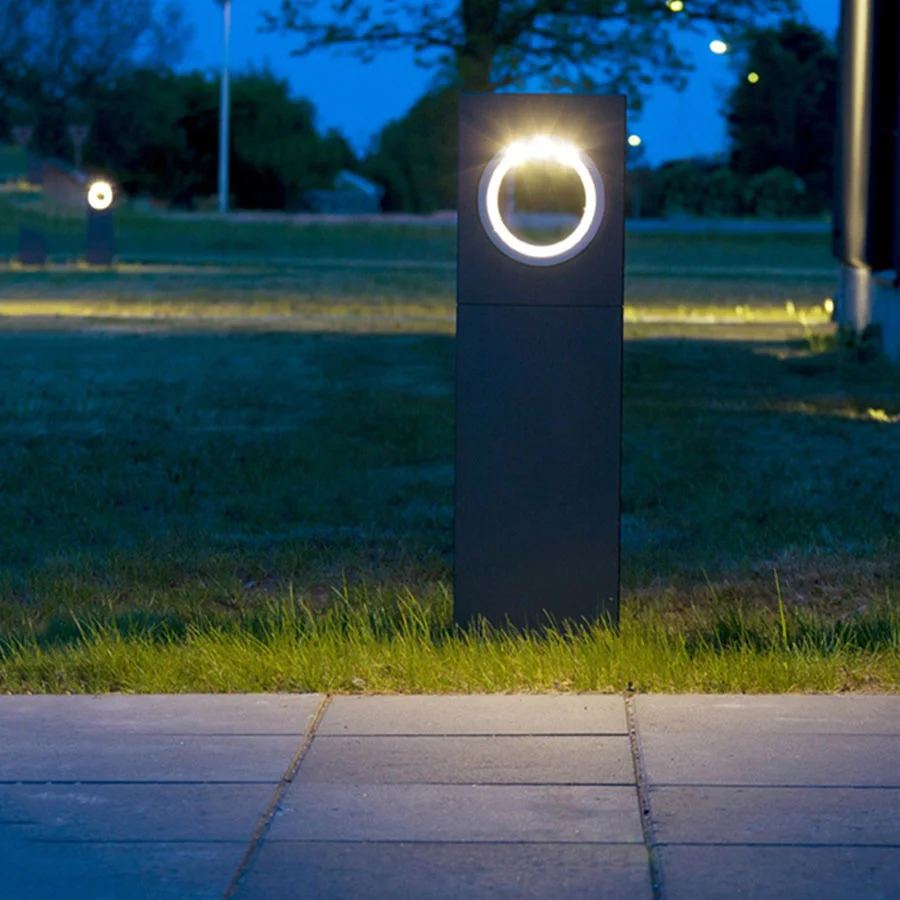 Imagem -05 - Impermeável Led Lawn Light Landscape Post Light Garden Pillar Light Courtyard Villa Street Path ao ar Livre ac 85265v 60cm