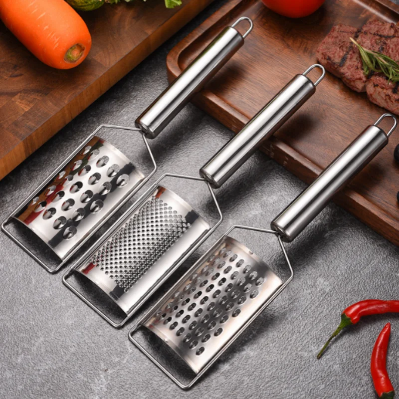 

Stainless Steel Handheld Vegetable Grater Multi-style Practical Potato Cucumber Graters Kitchen Gadget