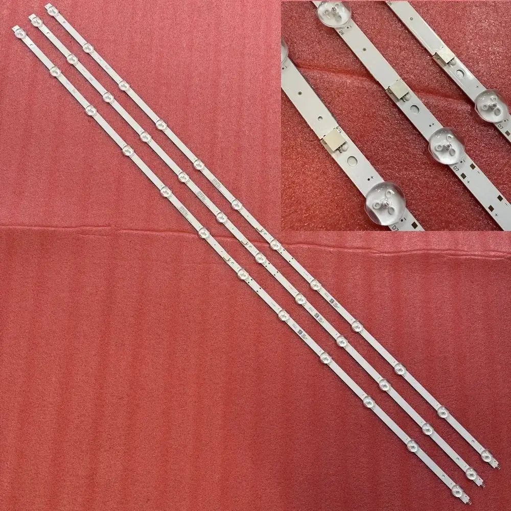 

Full LED Backlight Strip for Haier 55 Smart TV S1 M1 Candy UNO 55 KIVI 55U740NB LED55D12A-ZC62AG-11D RCA RTRU5529 CA