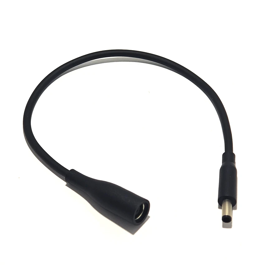 For Dell Laptop DC Power Charge Converter Adapter Cable Cord Large 7.4x5.0mm Female to 4.5x3.0mm Male with Needle 15cm 30cm view 3