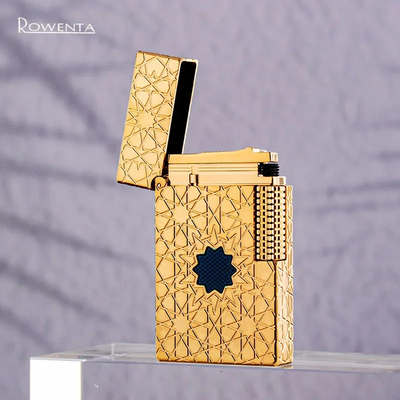 

Good Lucky Star Side Sliding Sonic Kerosene Lighter Brass Material Crispy Sonic High-end Kerosene Machine