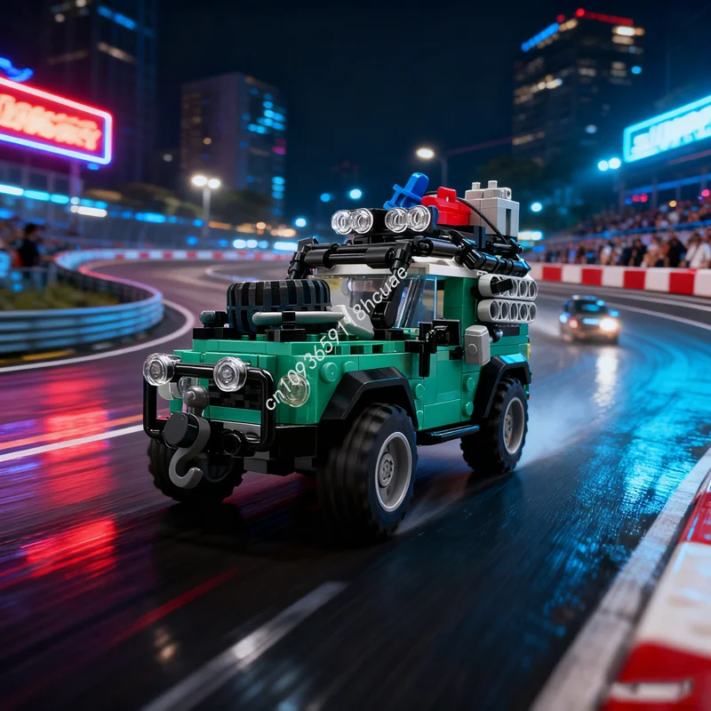 

341 шт. MOC Ground Walker Defender City Champions Модель Строительные блоки Строительство DIY идея Детские рождественские подарки игрушка на день рождения