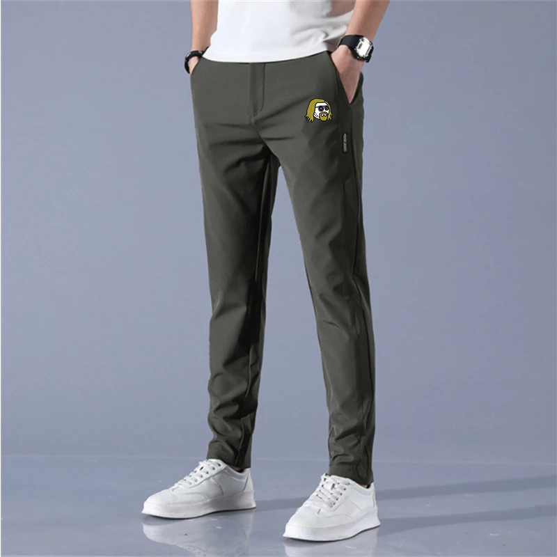 2024 Golf wear Spring and Autumn men\'s golf pants High quality elastic fashion casual breathable sports pants Size 29-38