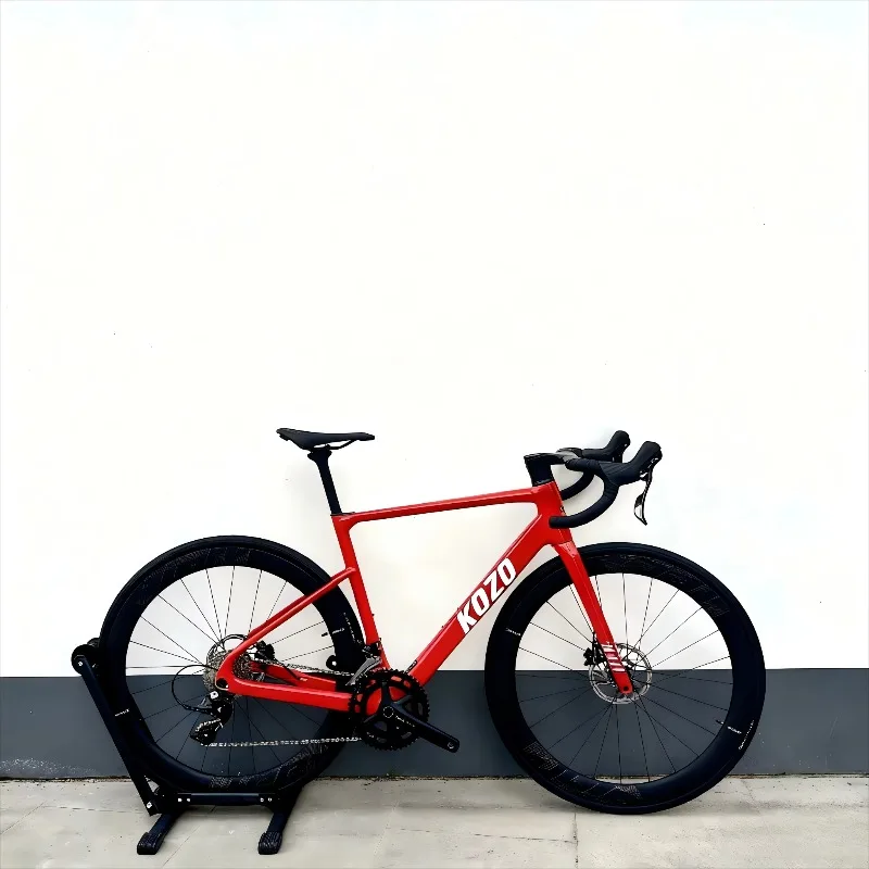 

High Modulus Carbon Fiber Road Bike Frameset Internal Cable Routing Thru Axle Disc Brake Racing Cycling For Men Women Adult New