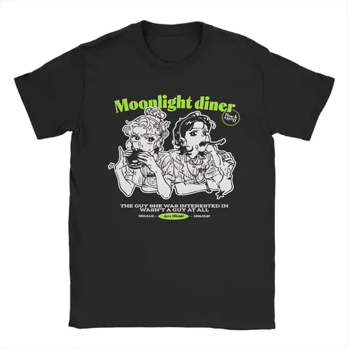 El chico que ella se interesó en no era un chico a todos Camiseta de Anime, Camiseta de algodón puro, camisetas con cuello redondo, ropa de talla grande