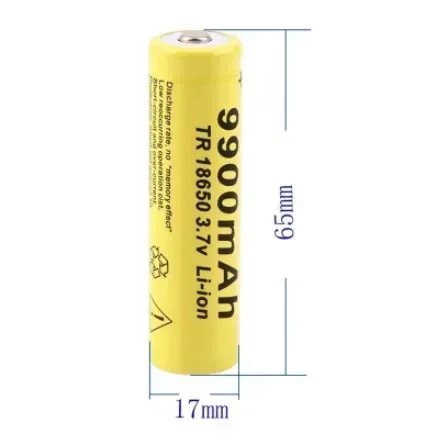 100%.Batería recargable de 18650, 3,7 V, 9900mah,,18650, 9900mAh, 3,7 V, Envío Gratis. descarga de LED.