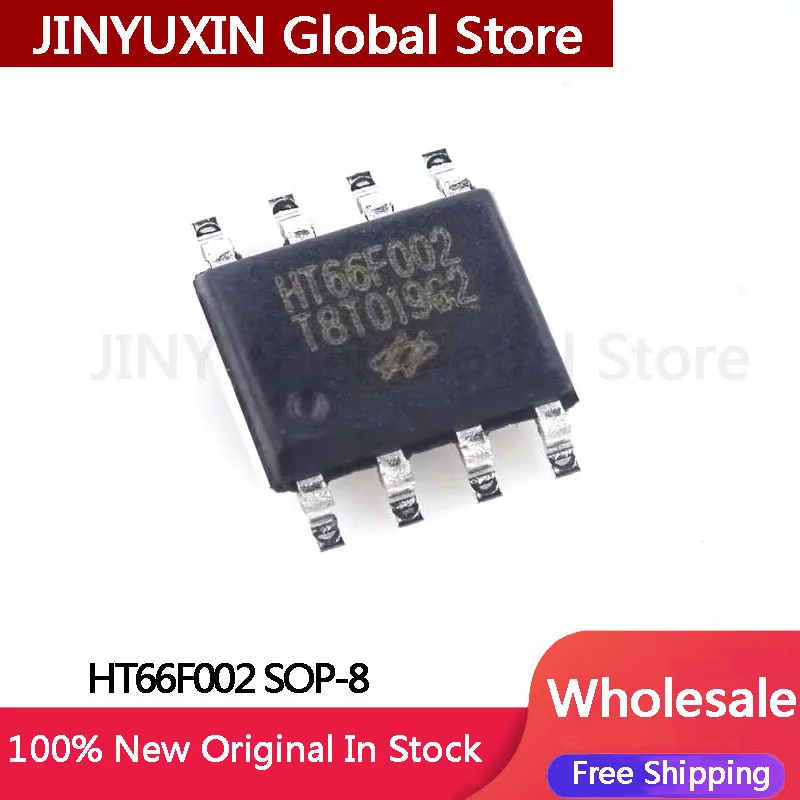 10-100Pcs New HT66F002 SOP-8 economical AD type MCU chip In Stock Wholesale