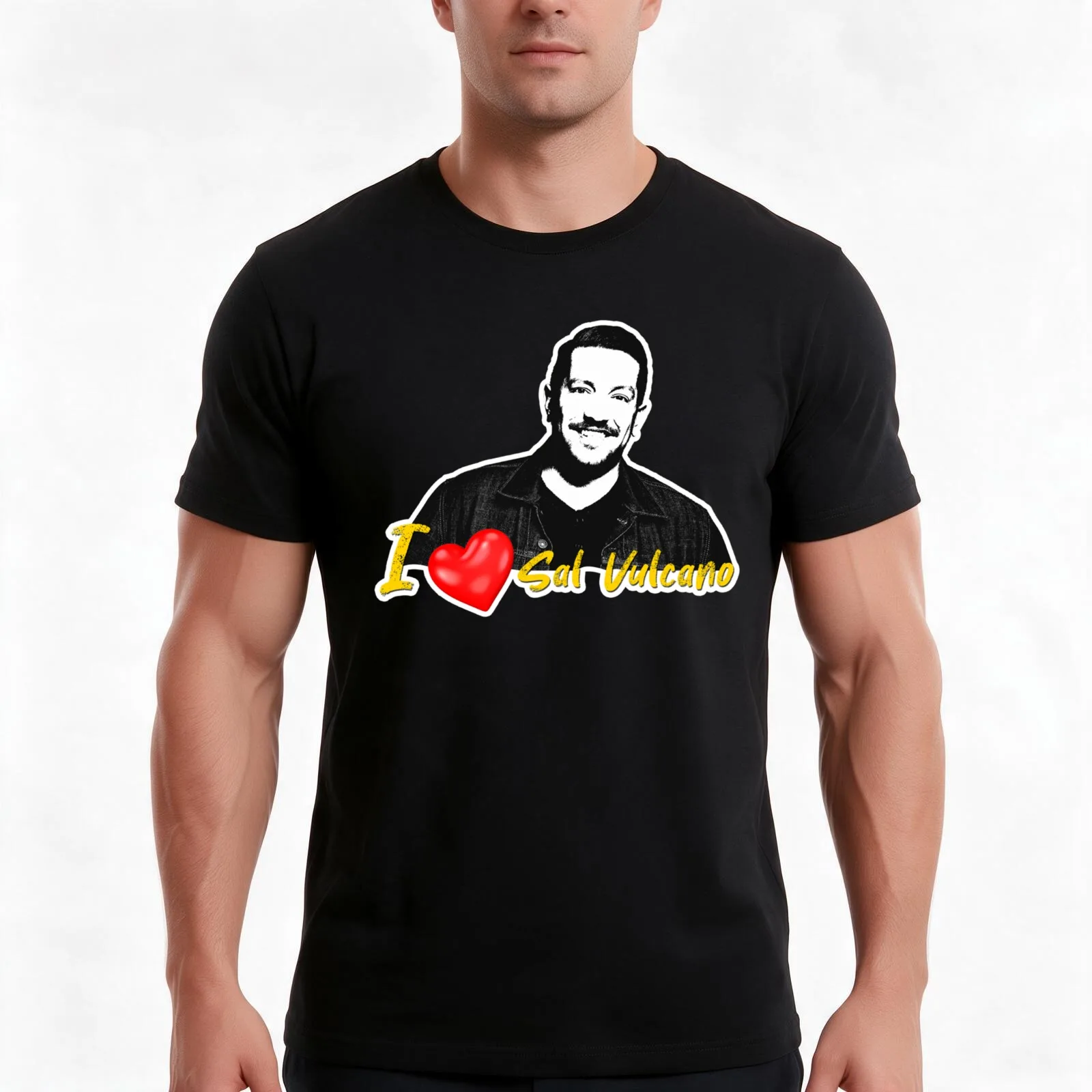 Sal Vulcano T-Shirt Summer Casual Cotton Tee Oversized Streetwear Tops Vintage Graphic Print Loose Fit Short Sleeve