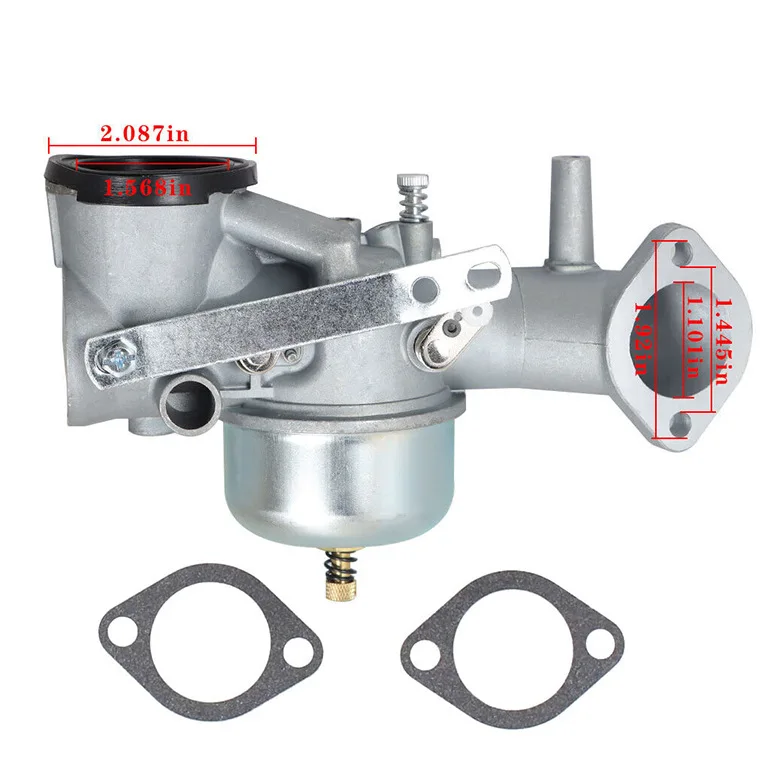 briggs-stratton-491031-490499-281707-12hp-キャブレター-491026-に適しています。